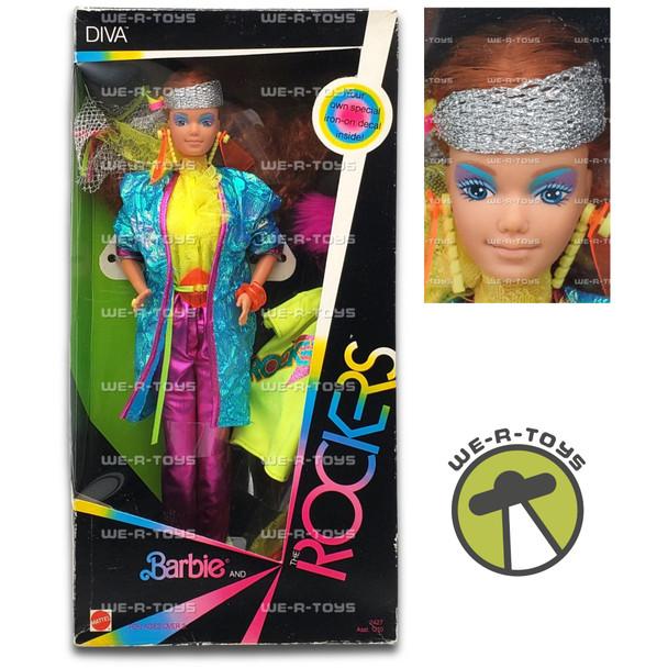 Barbie And The Rockers DIVA Doll 1985 Mattel No. 2427