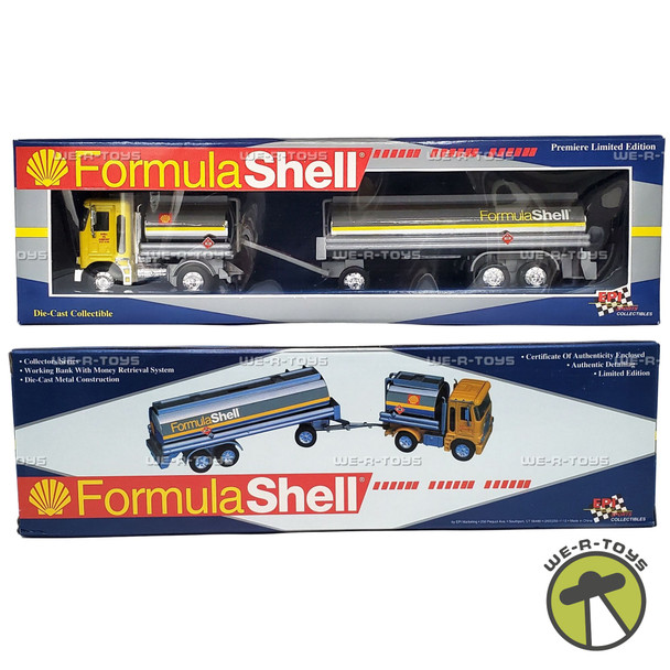 Formula Shell Die-Cast Semi-Truck Tanker Vehicle EPI Sports Collectibles NRFB
