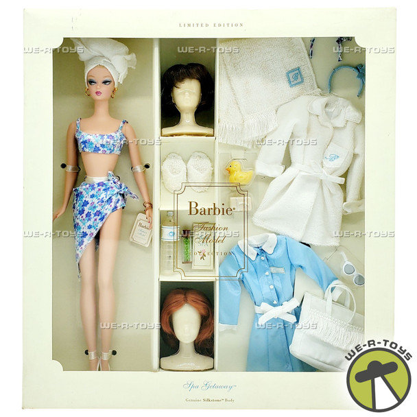 Barbie Fashion Model Collection Spa Getaway Barbie Doll Giftset Mattel B1319