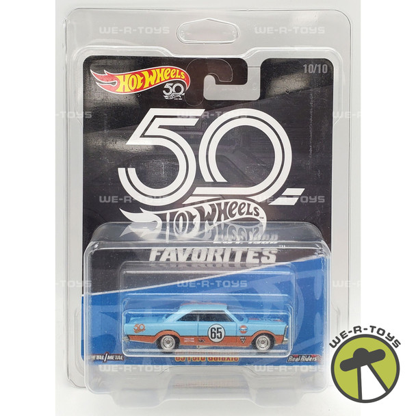 Hot Wheels 50 Years Favorites '65 Ford Galaxie Vehicle 10/10 Mattel 2018 NRFP
