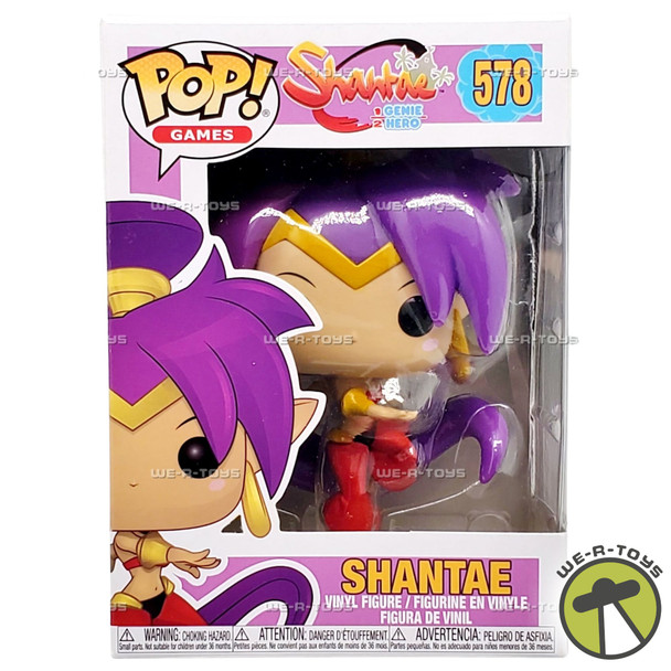 Funko POP Games Shantae 1/2 Genie Hero 578 Figure