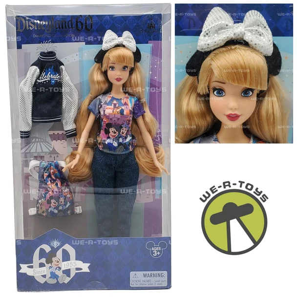 Disneyland Resort 60th Anniversary Diamond Celebration Doll NRFB