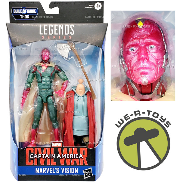 Marvel Legends Captain America Civil War Marvel’s Vision Figure 2019 Hasbro