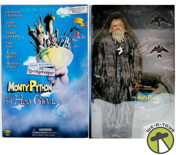 Monty Python & The Holy Grail The Bridgekeeper 12" Figure 2003 Sideshow Toy NRFB
