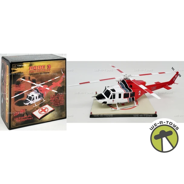 Code 3 Preserve The Honor LA Fire Dept Air Ops Bell 412 Helicopter Vehicle NRFB