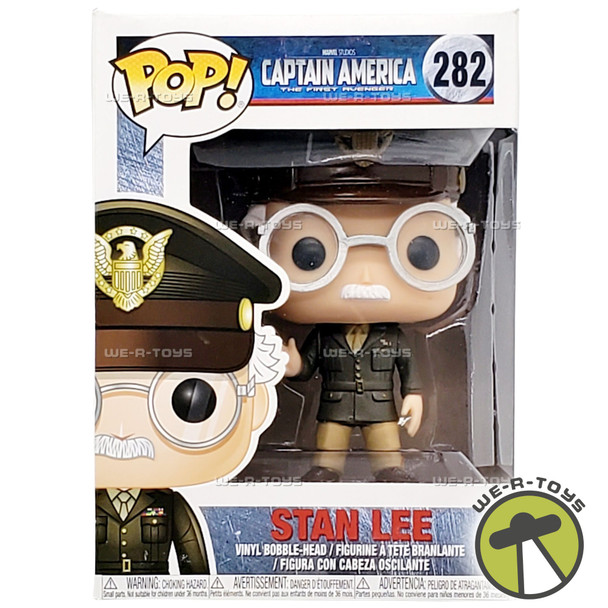 Funko POP Captain America The First Avenger Stan Lee Cameo 282 Vinyl Figure