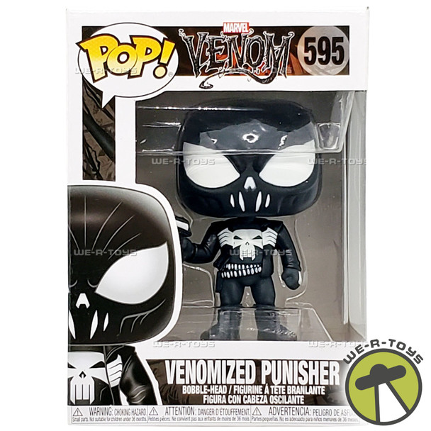 Funko POP Marvel Venom Venomized Punisher 595 Vinyl Figure