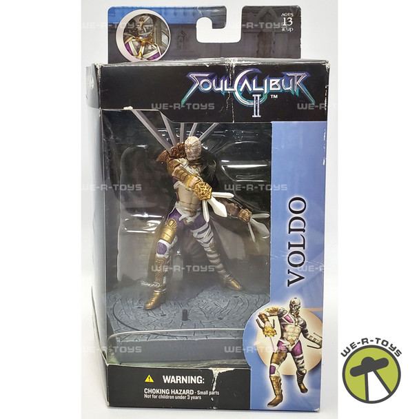 Soulcalibur 2 Voldo Ultra-Action Figure 2003 McFarlane Toys #18162 NRFB