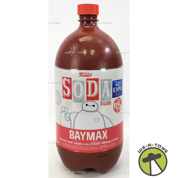 Disney Big Hero 6 Baymax Funko Soda 3 Liter 2022 Limited Edition Figure