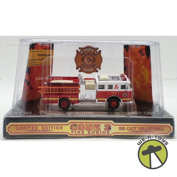 Code 3 Seagrave 1997 Philadelphia Ltd Ed Die-Cast Fire Engine #02452 NRFP