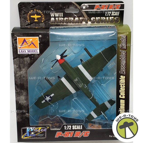 Easy Model P-51 B/C Winged Ace WWII Aircraft Series Vehicle No. 36359 NRFB