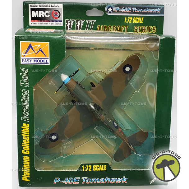 Easy Model P-40E Tomahawk WWII Aircraft Series Vehicle No. 37271 NRFB