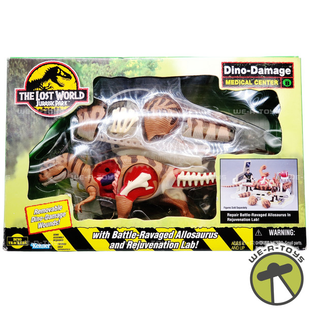 Jurassic Park The Lost World Dino-Damage Medical Center with Allosaurus 1997