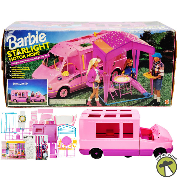 Barbie Starlight Motor Home Vehicle Playset 1993 Mattel No. 11620 USED