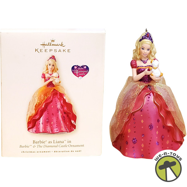 Barbie as Liana in Barbie and the Diamond Castle Hallmark Keepsake Ornament 2008