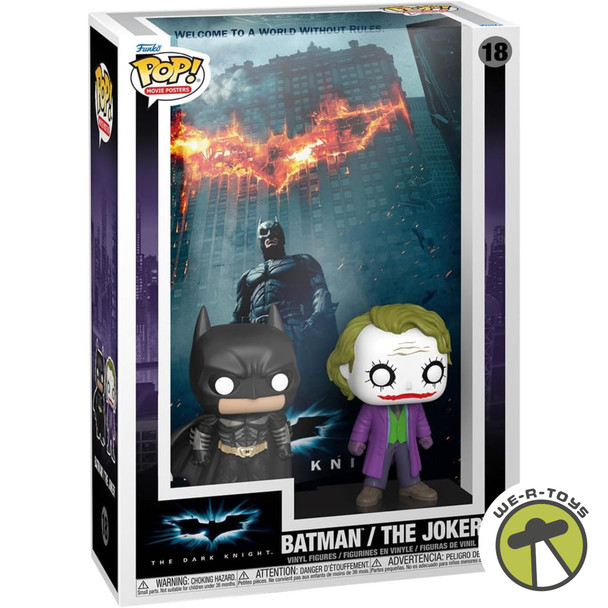 Funko Pop! Movie Poster: The Dark Knight - Batman, The Joker