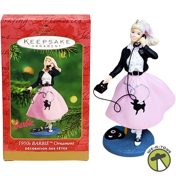1950s Barbie Ornament Hallmark Keepsake