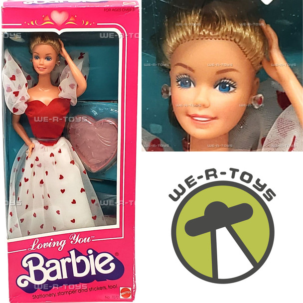 Barbie Loving You Doll 1983 Mattel No. 7072 Pink USED