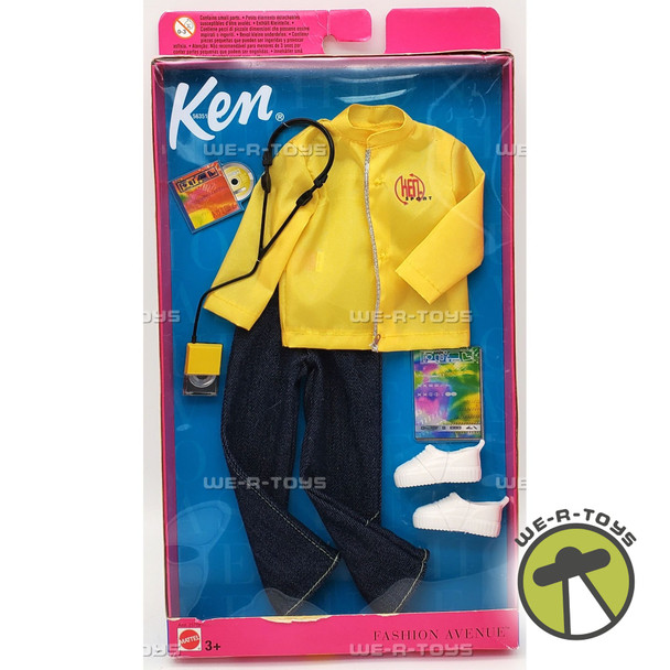 Barbie Fashion Avenue Ken Clothes 2002 Mattel 56351-0580 NRFB