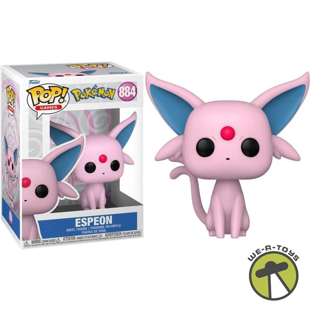 Funko Pop Games 884 Pokémon Espeon Vinyl Figure 2024