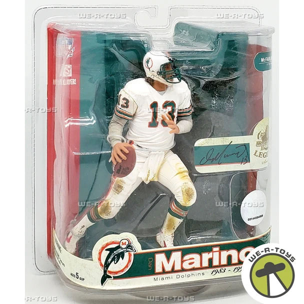 NFL Players Dan Marino Miami Dolphins Action Figure 2007 McFarlane Toys 74446