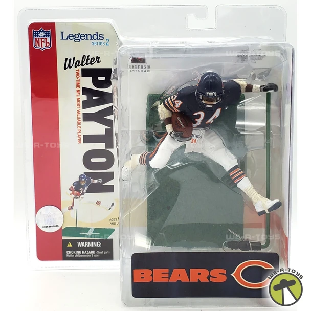 NFL Legends Series 2 Walter Payton Bears Action Figure 2006 McFarlane Toys 70335