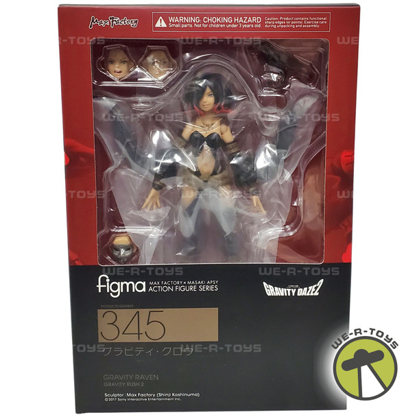 Gravity Rush 2 Gravity Raven Figma Action Figure 2017 Max Factory #345 NRFB
