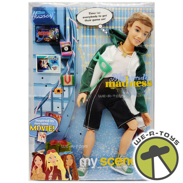 Barbie My Scene Masquerade Madness Boxer Hudson Doll 2004 Mattel G4817 NRFB