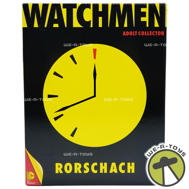 DC Comics Watchmen Rorschach Action Figure 2013 Mattel Y3174 NEW