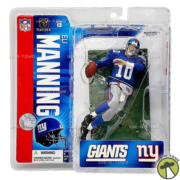 NFL Eli Manning NY Giants Series 13 Action Figure 2006 McFarlane Toys 74373 NRFP