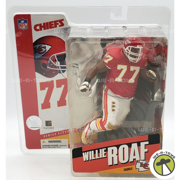 NFL Series 11 Kansas City Chiefs Willie Roaf Action Figure McFarlane Toys NRFP