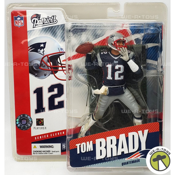 NFL Patriots Tom Brady Series 11 Action Figure 2005 McFarlane Toys NRFP