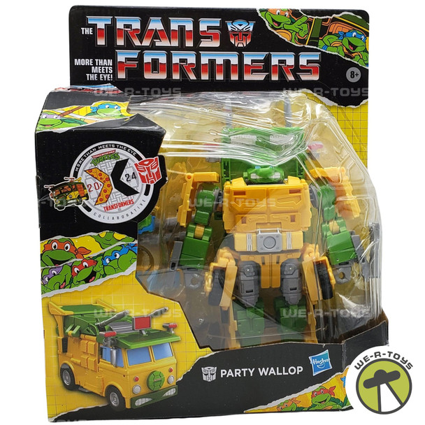 Transformers X TMNT Party Wallop 7IN Action Figure 2024 Hasbro NRFP