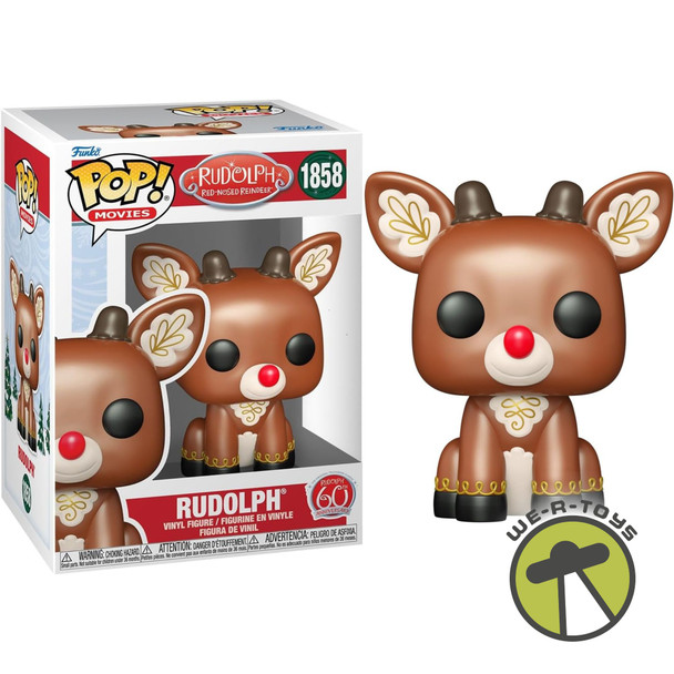Funko Pop Movies 1858 Rudolph 60th Anniversary Rudolph Vinyl Figure 2024
