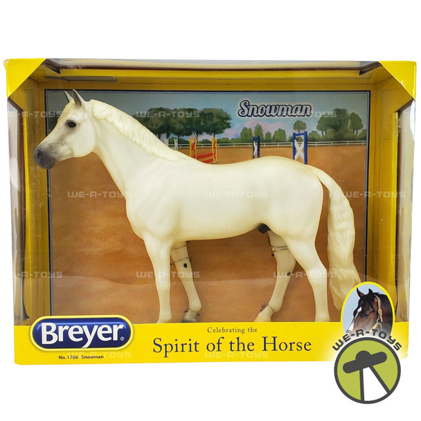 Breyer Celebrating the Spirit of the Horse Snowman Model Horse No. 1708 NRFB