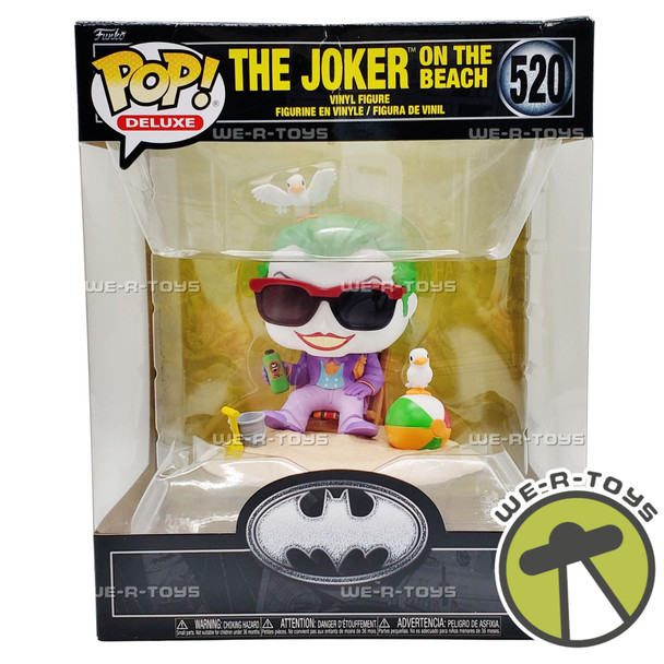 Funko Pop DLX 520 Batman 85th Anniversary Joker on the Beach Vinyl Figure