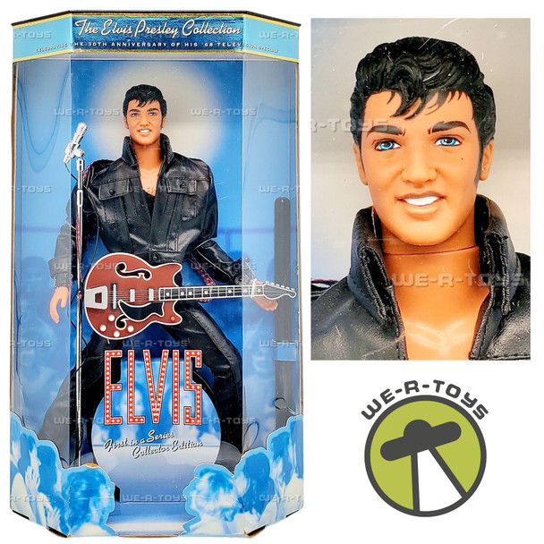 The Elvis Presley Collection 30th Anniversary '68 TV Special Doll 1998 Mattel