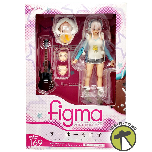 Max Factory Nitro Super Sonico Tiger Hoodie Version 169 Figma Action Figure