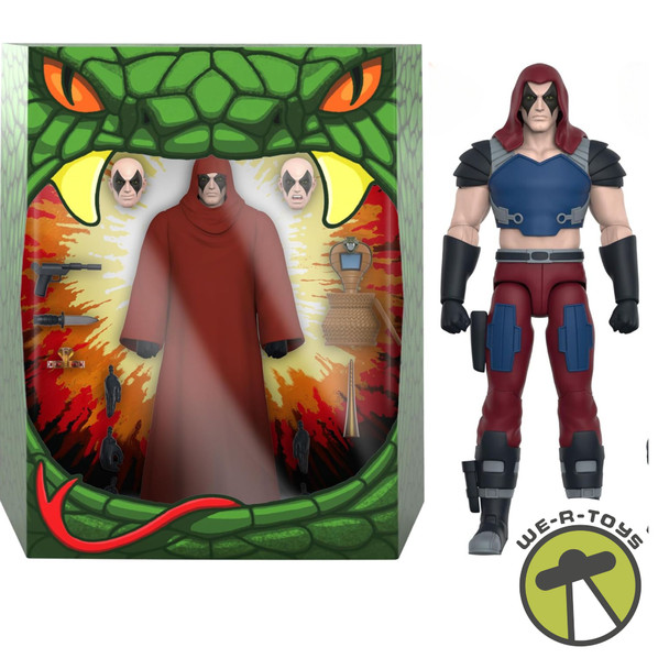 GI Joe SDCC Ultimates Zartan Jungle Trap Action Figure Super7 - We