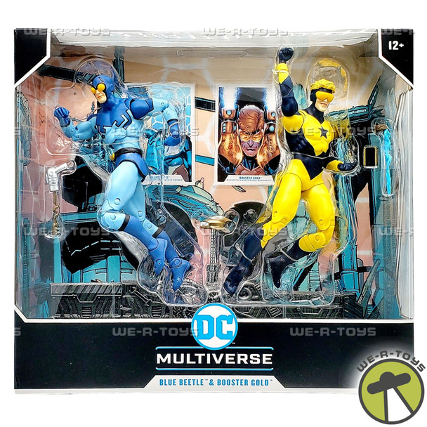 DC Multiverse Booster Gold and Blue Beetle Action Figure 2022 McFarlane Toys