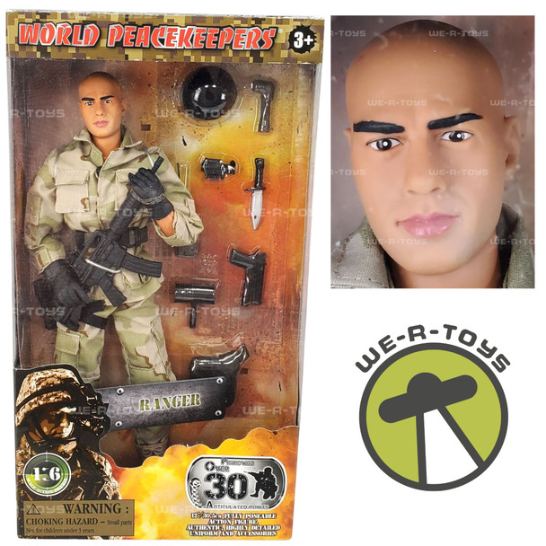 World Peacekeepers Ranger Poseable Action Figure 1979 M&C Toy Centre #13638 NRFB