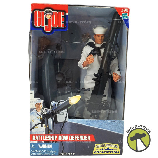 G.I. Joe Pearl Harbor Collection Battleship Row Defender Figure Hasbro NRFB