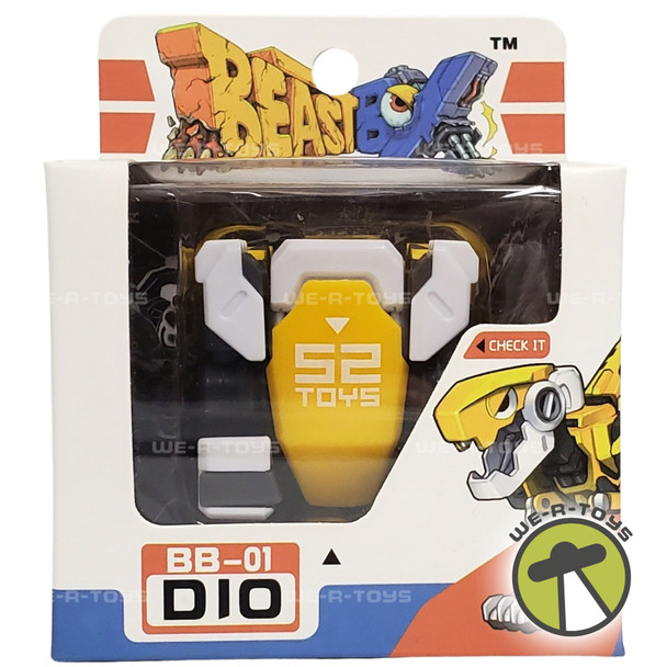 BeastBox BB-01 D10 Transforming Yellow Mech-Box Action Figure NRFB