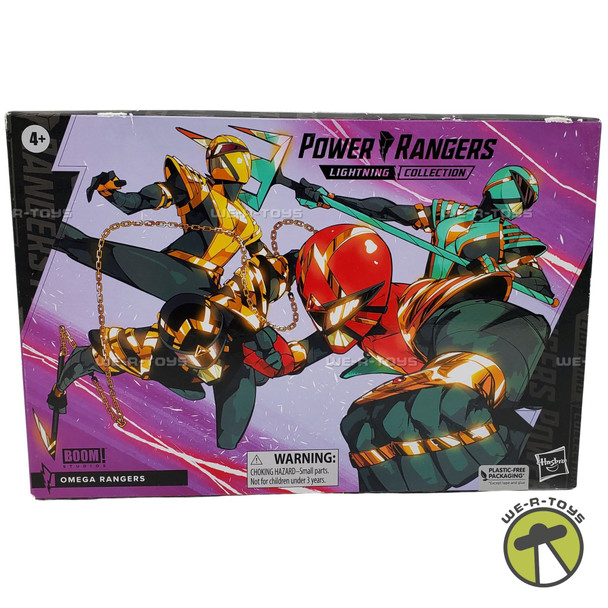 Power Rangers Lightning Collection Omega Rangers Figures 2023 Hasbro NRFB