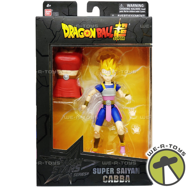 Dragon Ball Super Dragon Stars Series 5 #2 Super Saiyan Cabba 6.5" Action Figure