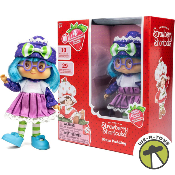 Strawberry Shortcake Plum Pudding 5.5 Inch Fashion Doll The Loyal Subjects