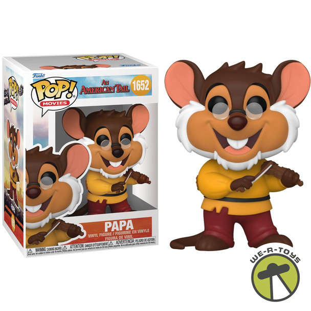 Funko Pop Movies 1652 An American Tail Papa ​Vinyl Figure