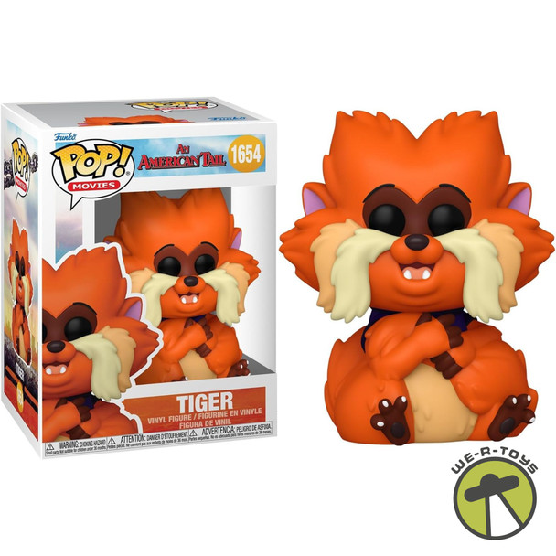 Funko Pop Movies 1654 An American Tail Tiger Vinyl Figure ​
