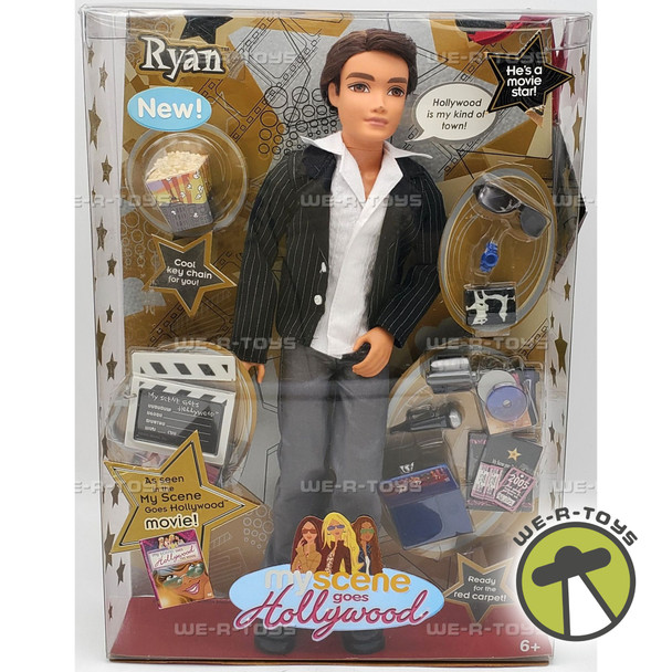Barbie My Scene Goes Hollywood Ryan Doll 2005 Mattel G6134 NRFB