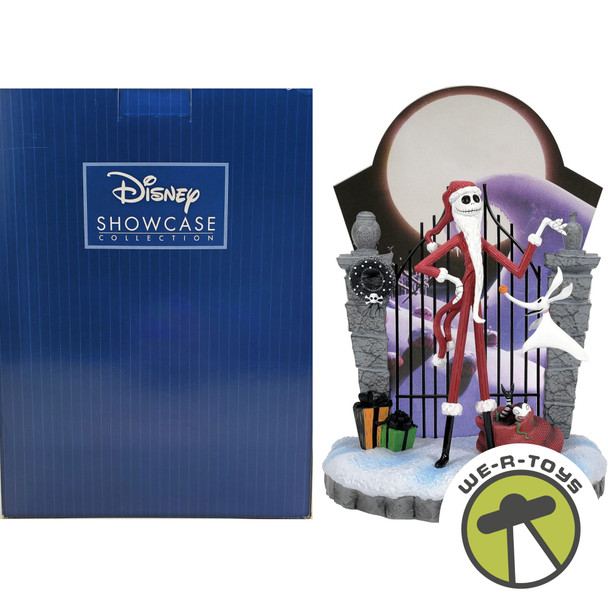 Disney Showcase Nightmare before Christmas Santa Jack with Gate Enesco